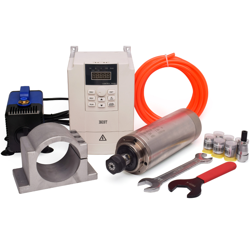 2.2Kw Water Cooled Spindle Kit Vfd - Harga Terjangkau Spindle GDZ Kecepatan Tinggi