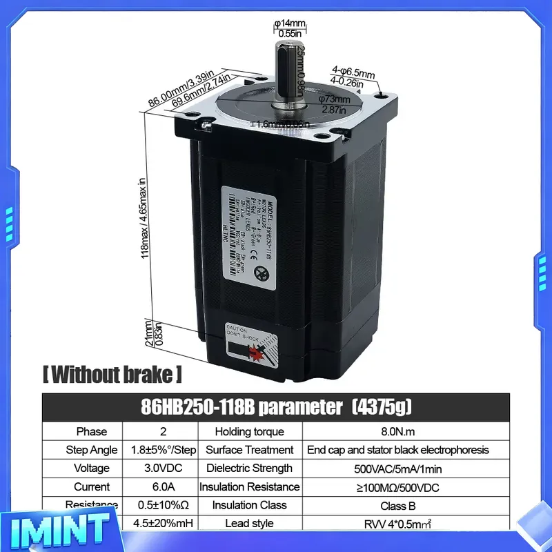 Kit Motor Stepper Loop Tertutu - Hybrid Servo Driver Nema 34 8.5Nm ulasan dan harga